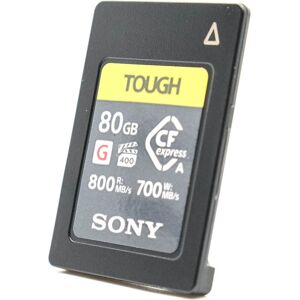 Used Sony 80GB 800MB/s Tough Type A CFexpress Card