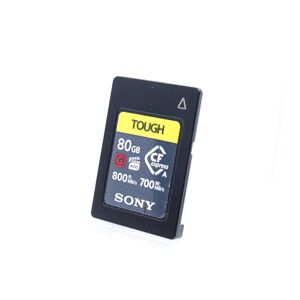 Used Sony 80GB 800MB/s Tough Type A CFexpress Card