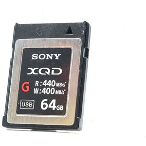 Used Sony XQD G 64GB 400MB/s Card