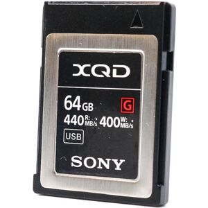 Used Sony XQD G 64GB 440MB/s Card