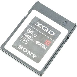 Used Sony XQD G 64GB 440MB/s Card