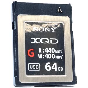 Used Sony XQD G 64GB 440MB/s Card