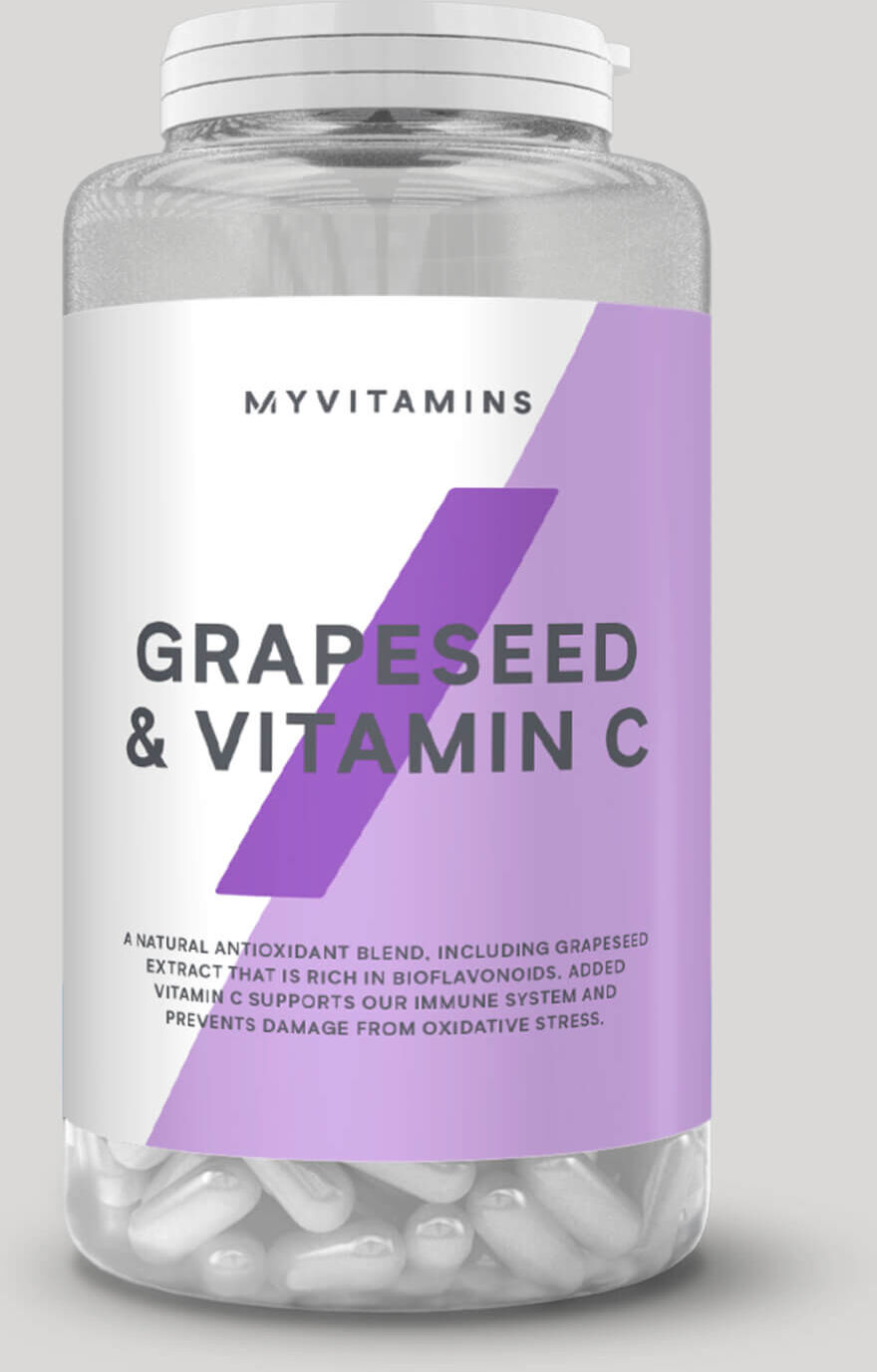 Myvitamins Grapeseed & Vitamin C Capsules - 90Capsules