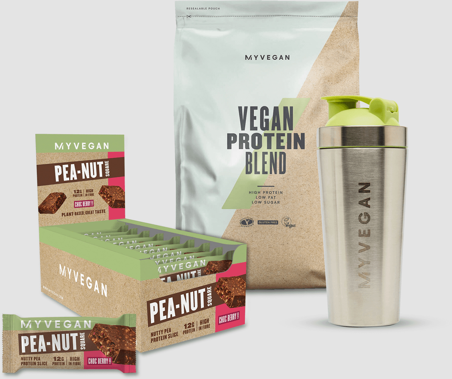 World Vegan Month Bundle - Choc Berry - Strawberry 250g