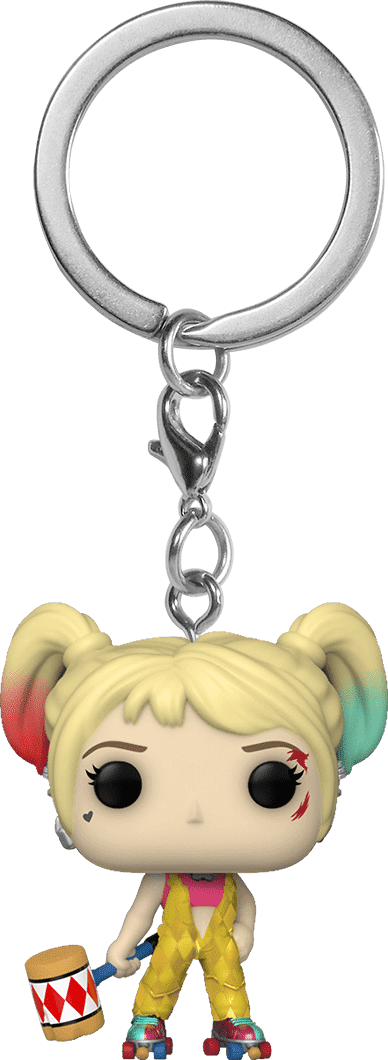 Pop! Keychain Birds of Prey Harley Quinn (Boobytrap Battle) Pop! Keychain Pop! Keychain Birds of Prey Harley Quinn (Boobytrap Battle) Pop! Keychain