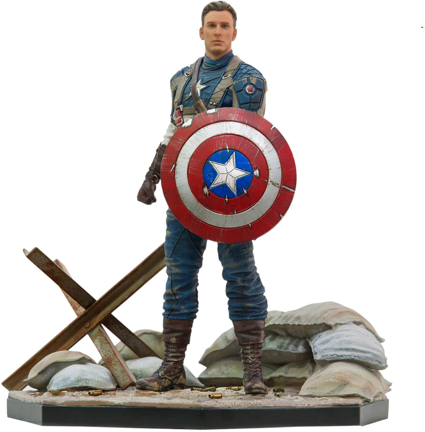 Iron Studios 1:10 Captain America The First Avenger Art Scale Statue MCU 10 Years Event Exclusive