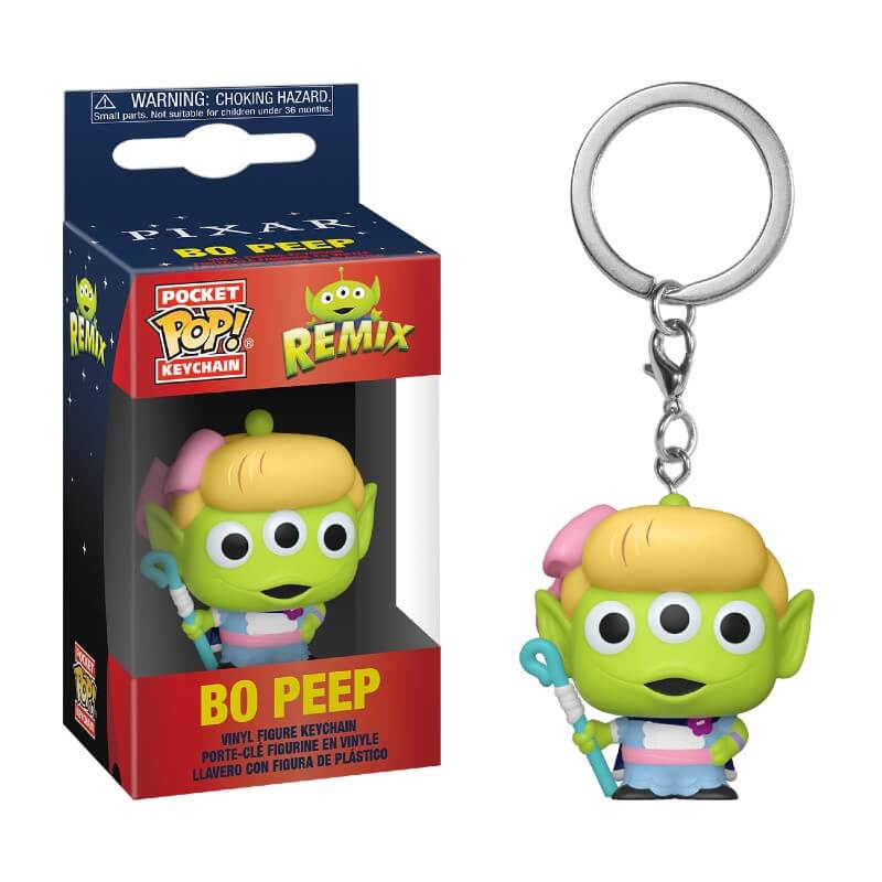 Pop! Keychain Disney Pixar Alien as Bo Peep Pop! Keychain