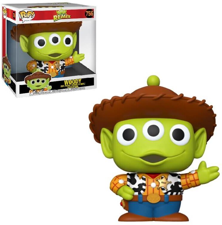 Funko Pop! Vinyl Disney Pixar Alien as Woody 10-Inch Pop! Vinyl Figure Funko Pop! Vinyl Disney Pixar Alien as Woody 10-Inch Pop! Vinyl Figure