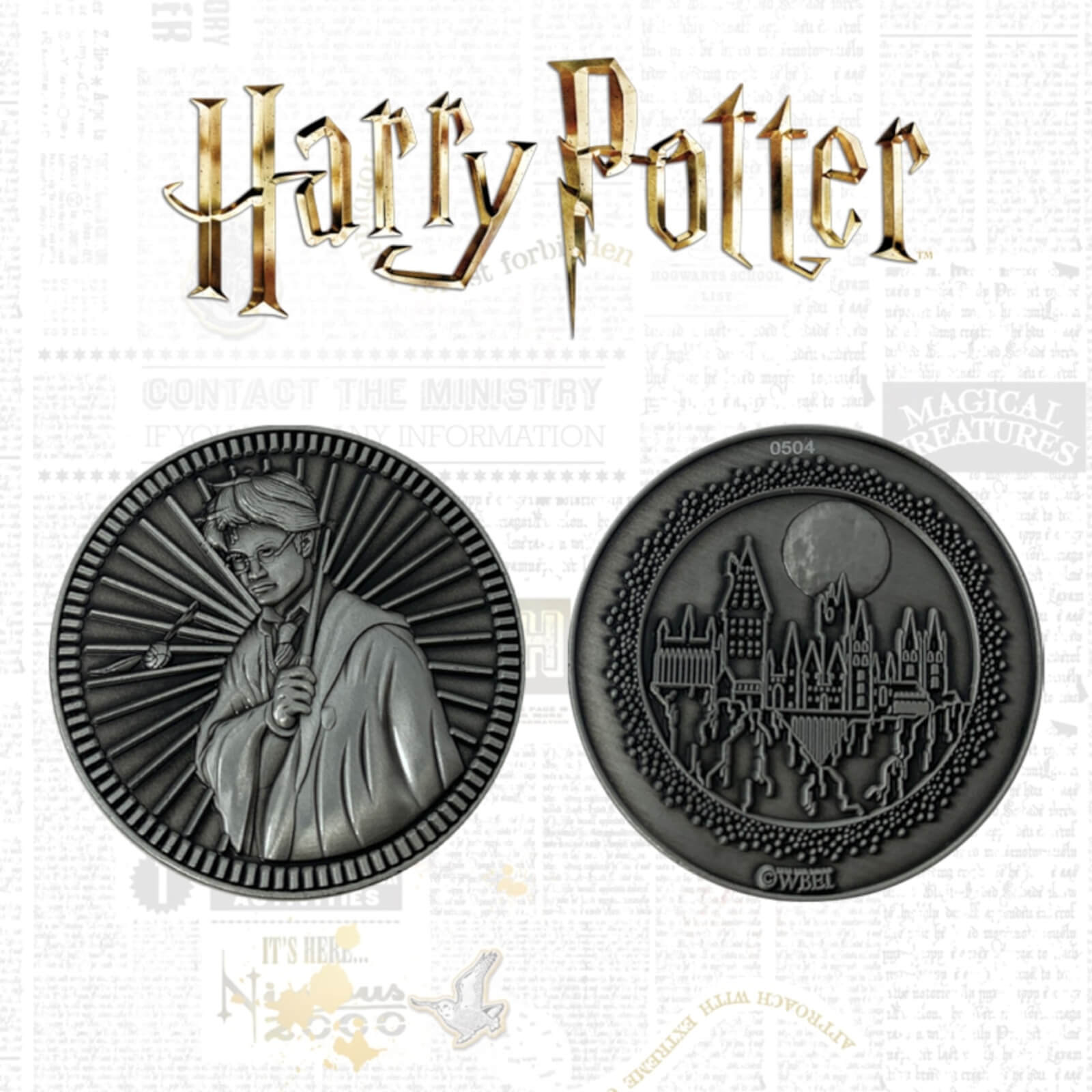 Harry Potter Limited Edition Collectible Coin - Harry Harry Potter Limited Edition Collectible Coin - Harry
