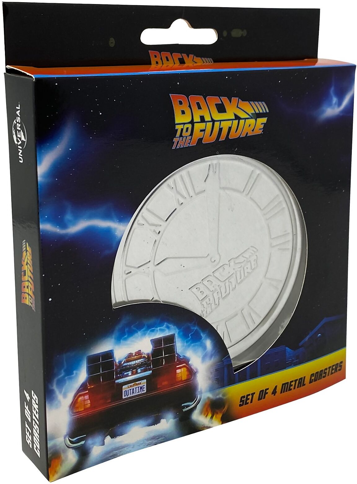 Back to the Future Drinks Coasters Back to the Future Drinks Coasters