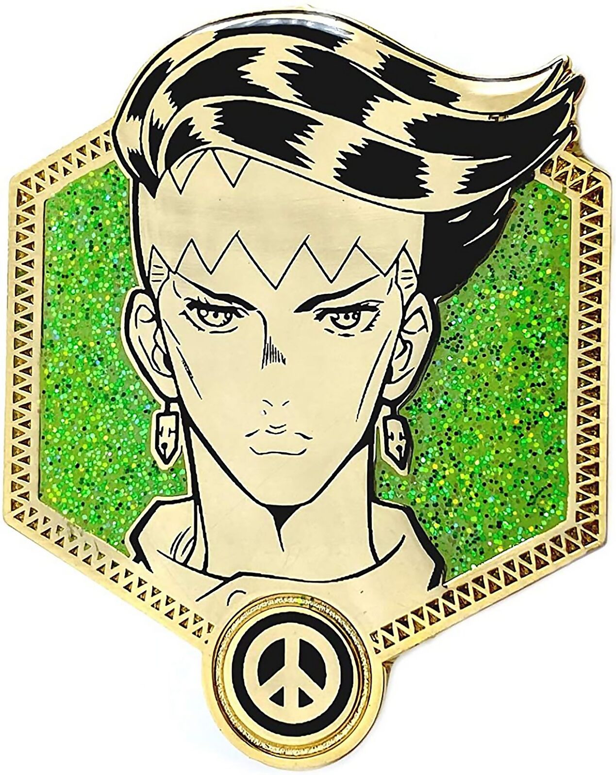 Jojo's Bizarre Adventure Golden Rohan Enamel Pin Jojo's Bizarre Adventure Golden Rohan Enamel Pin