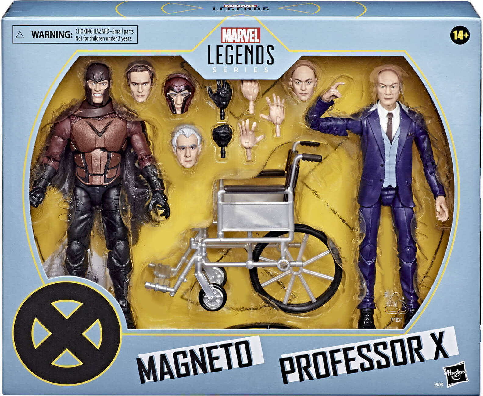 Hasbro Marvel Legends X-Men Magneto and Professor X Action Figure Set Hasbro Marvel Legends X-Men Magneto and Professor X Action Figure Set