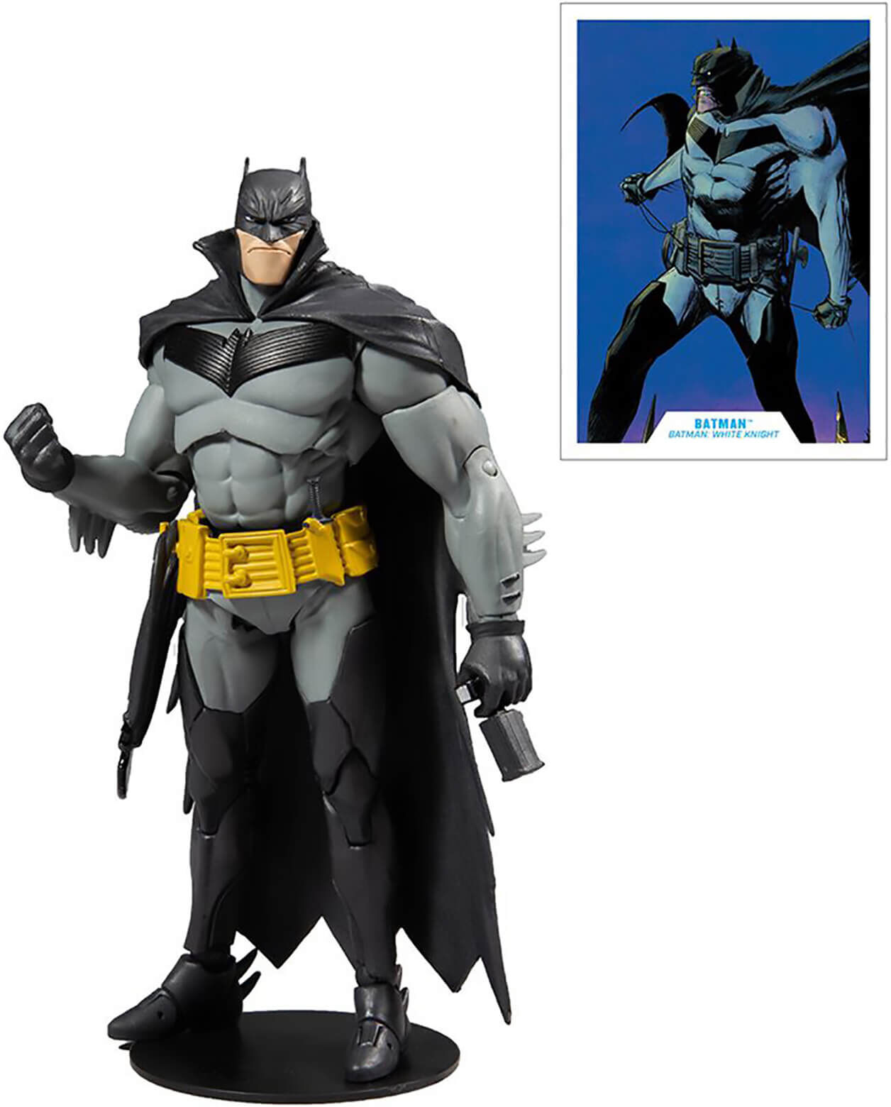 McFarlane DC Multiverse 7 Action Figure - White Knight - Batman McFarlane DC Multiverse 7 Action Figure - White Knight - Batman