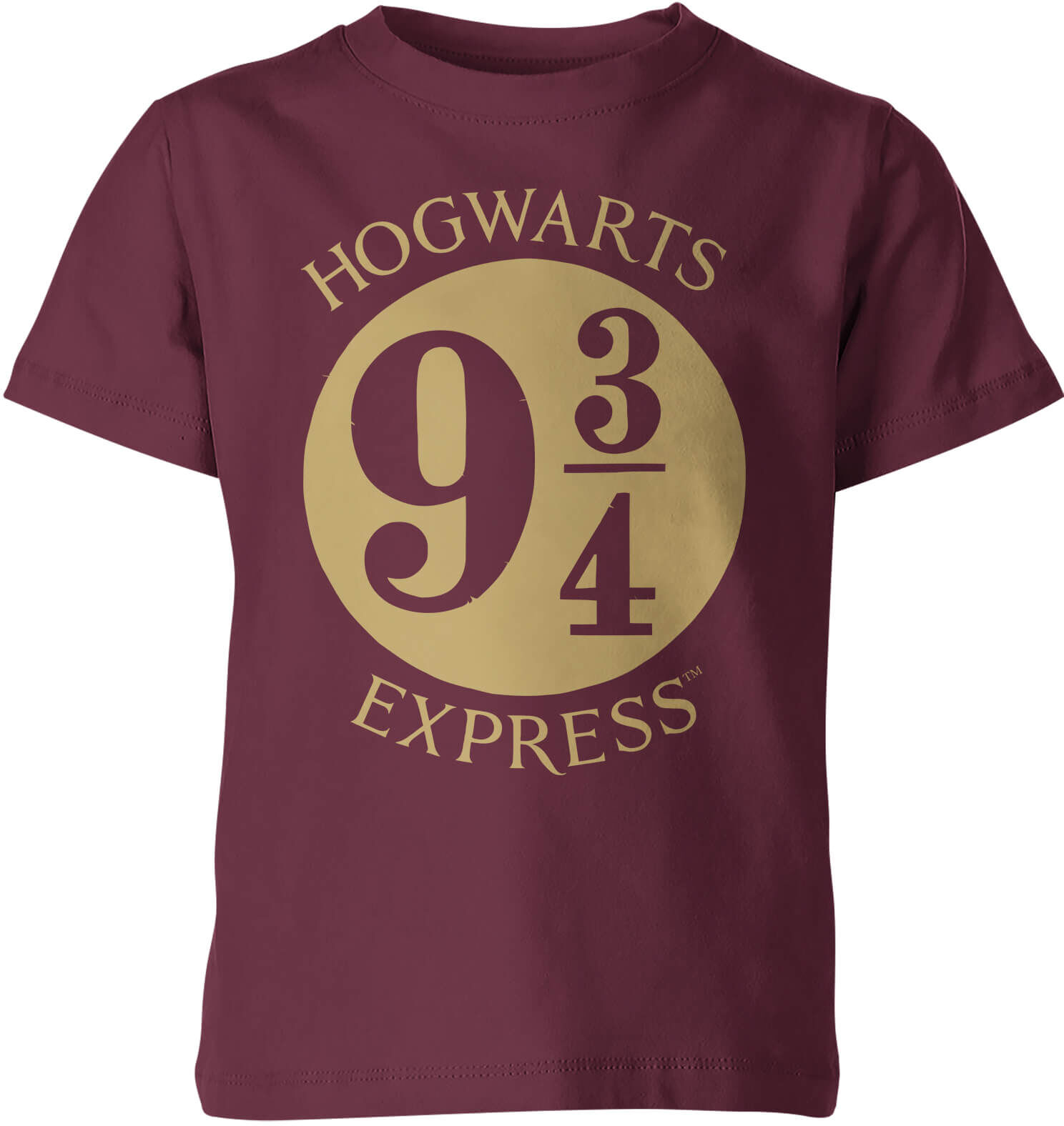 Harry Potter Platform Burgundy Kid's T-Shirt - 7-8 Years - Burgundy Harry Potter Platform Burgundy Kid's T-Shirt - 7-8 Years - Burgundy