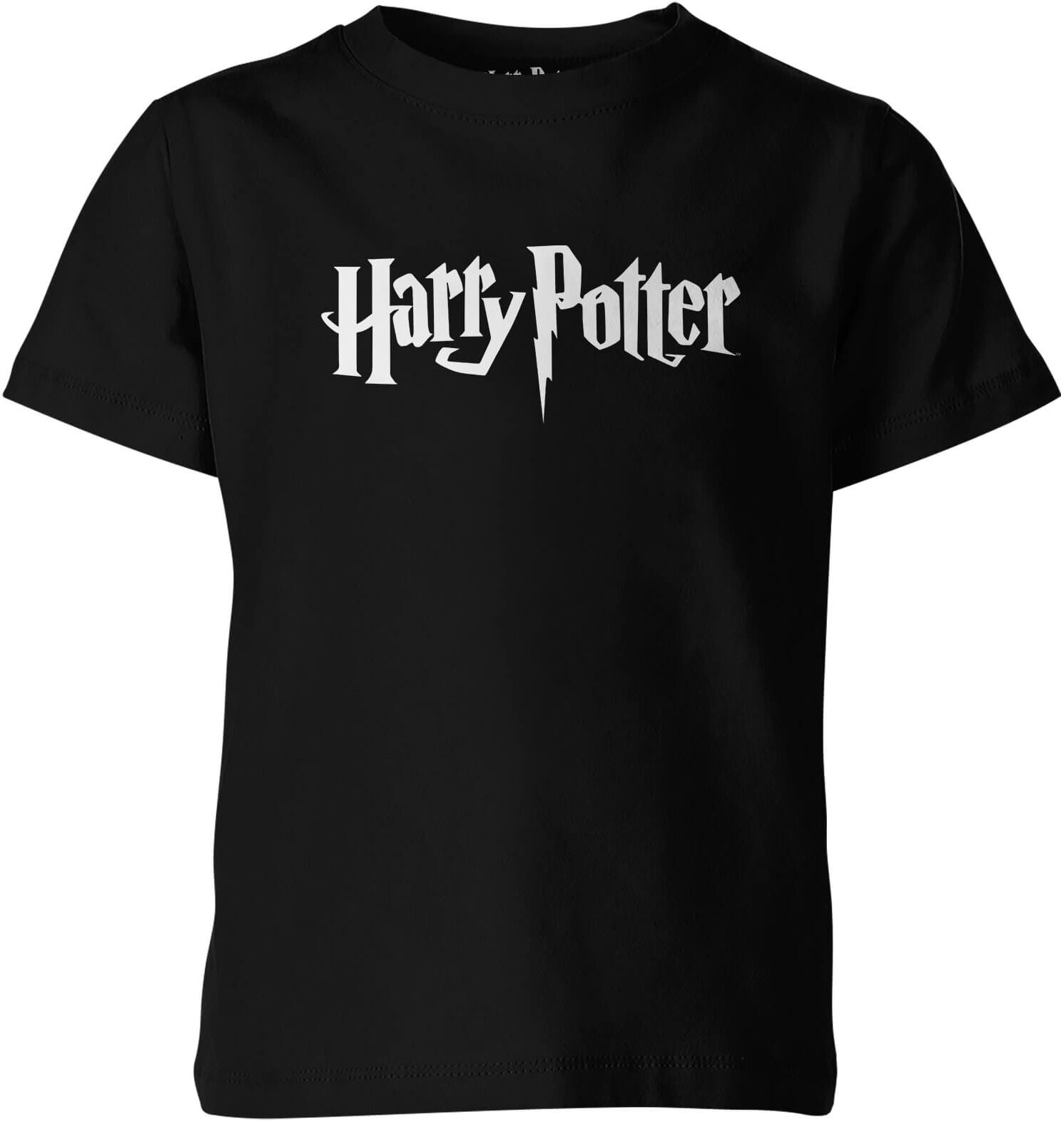 Harry Potter Logo Kid's Black T-Shirt - 9-10 Years - Black Harry Potter Logo Kid's Black T-Shirt - 9-10 Years - Black