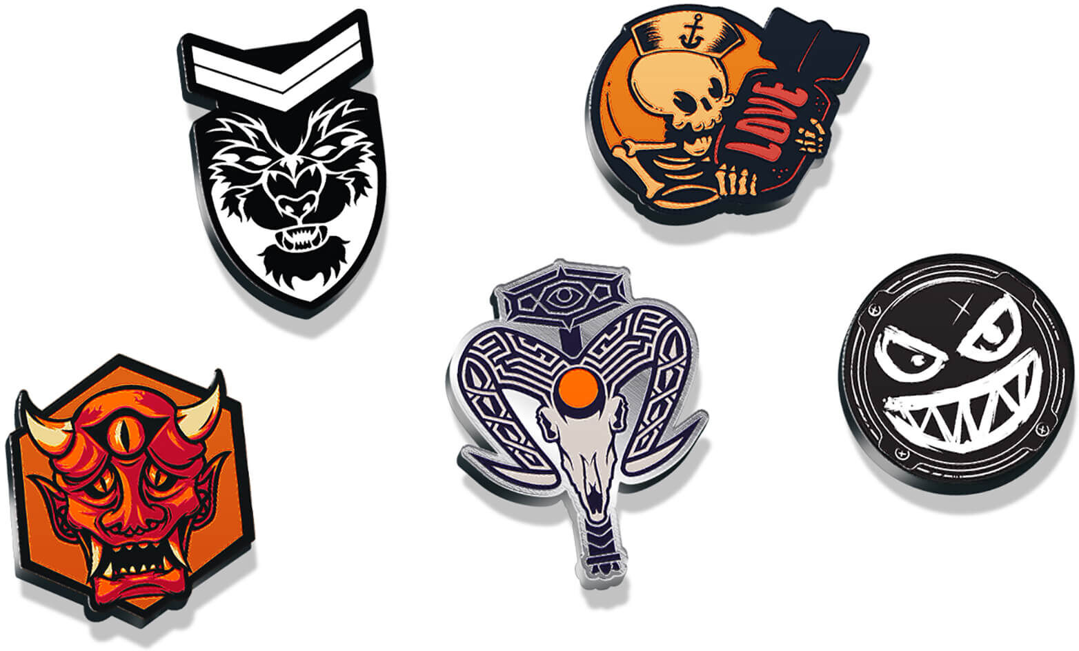 Codebox Call of Duty Black Ops IV Codebox Pin Enamel Badges