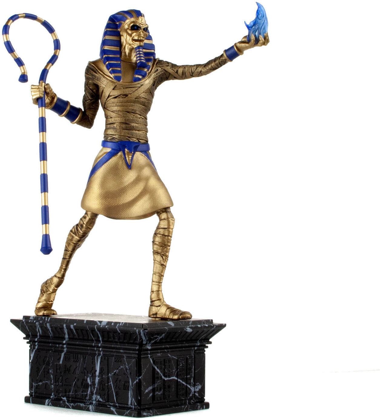 Incendium Iron Maiden Legacy of the Beast: Pharaoh 1:10 Scale Statue Golden Idol Variant Incendium Iron Maiden Legacy of the Beast: Pharaoh 1:10 Scale Statue Golden Idol Variant