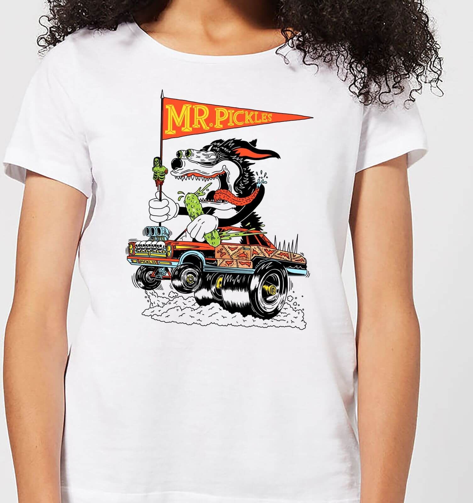 Mr Pickles Drag Race Women's T-Shirt - White - 3XL - White Mr Pickles Drag Race Women's T-Shirt - White - 3XL - White