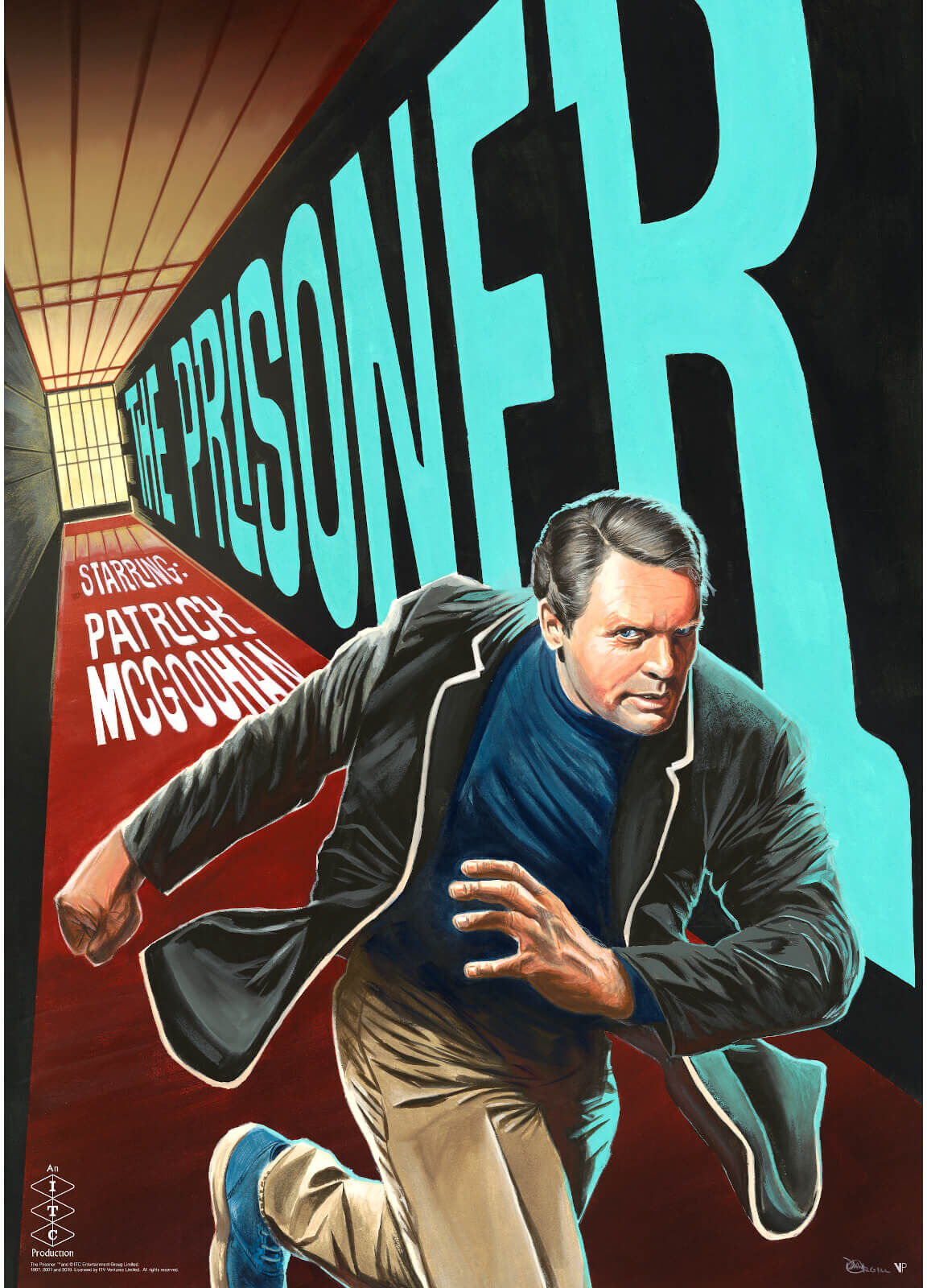 Zavvi Gallery Prisoner Lithograph by Dan Orgill