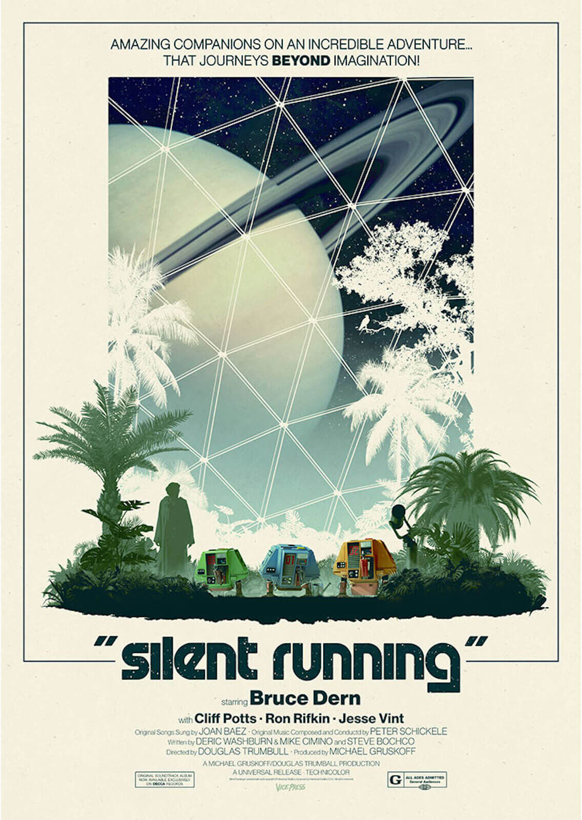 Zavvi Gallery Silent Running Lithograph by Matt Ferguson Zavvi Gallery Silent Running Lithograph by Matt Ferguson