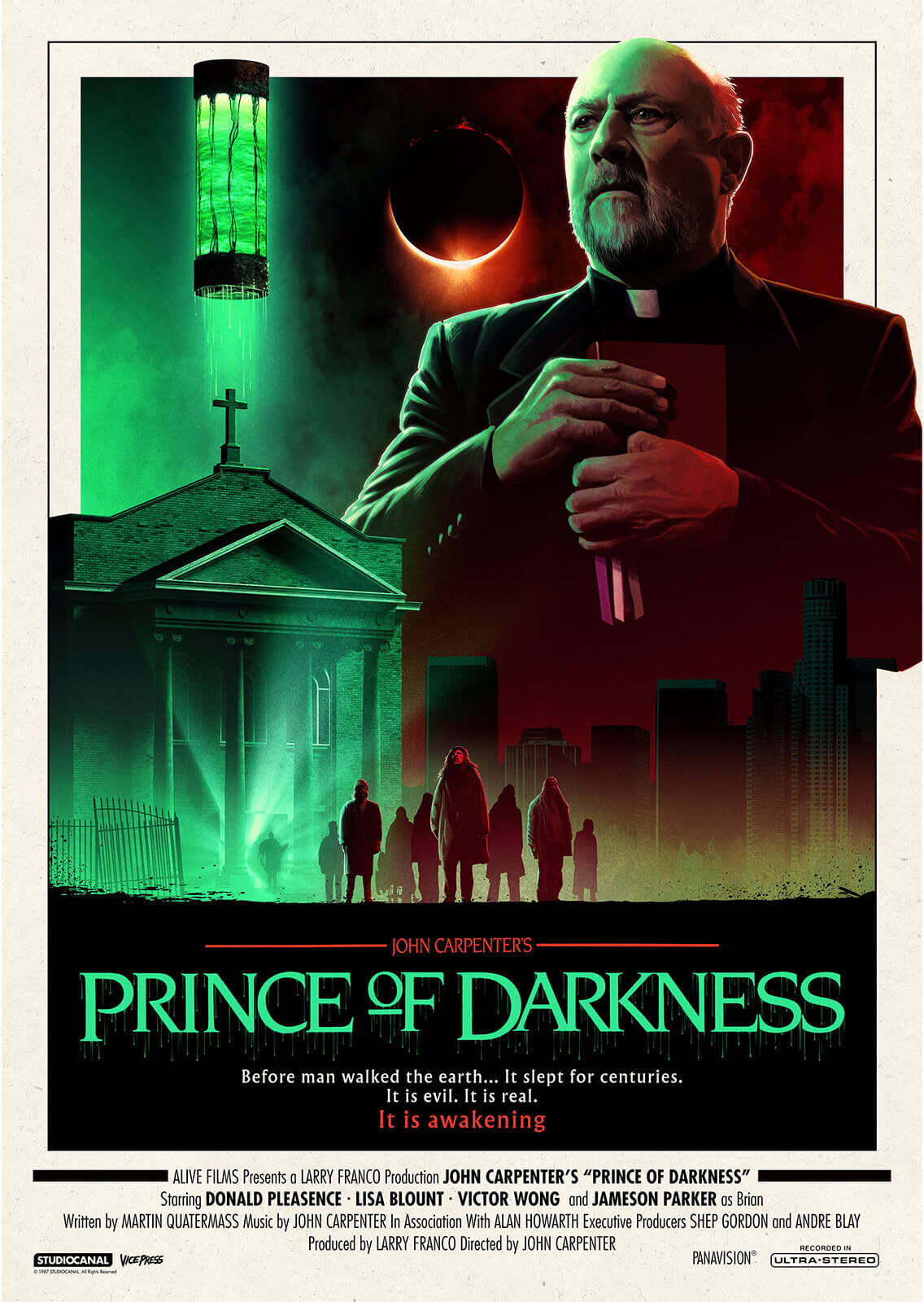 Zavvi Gallery John Carpenter's - Prince of Darkness Lithograph by Matt Ferguson