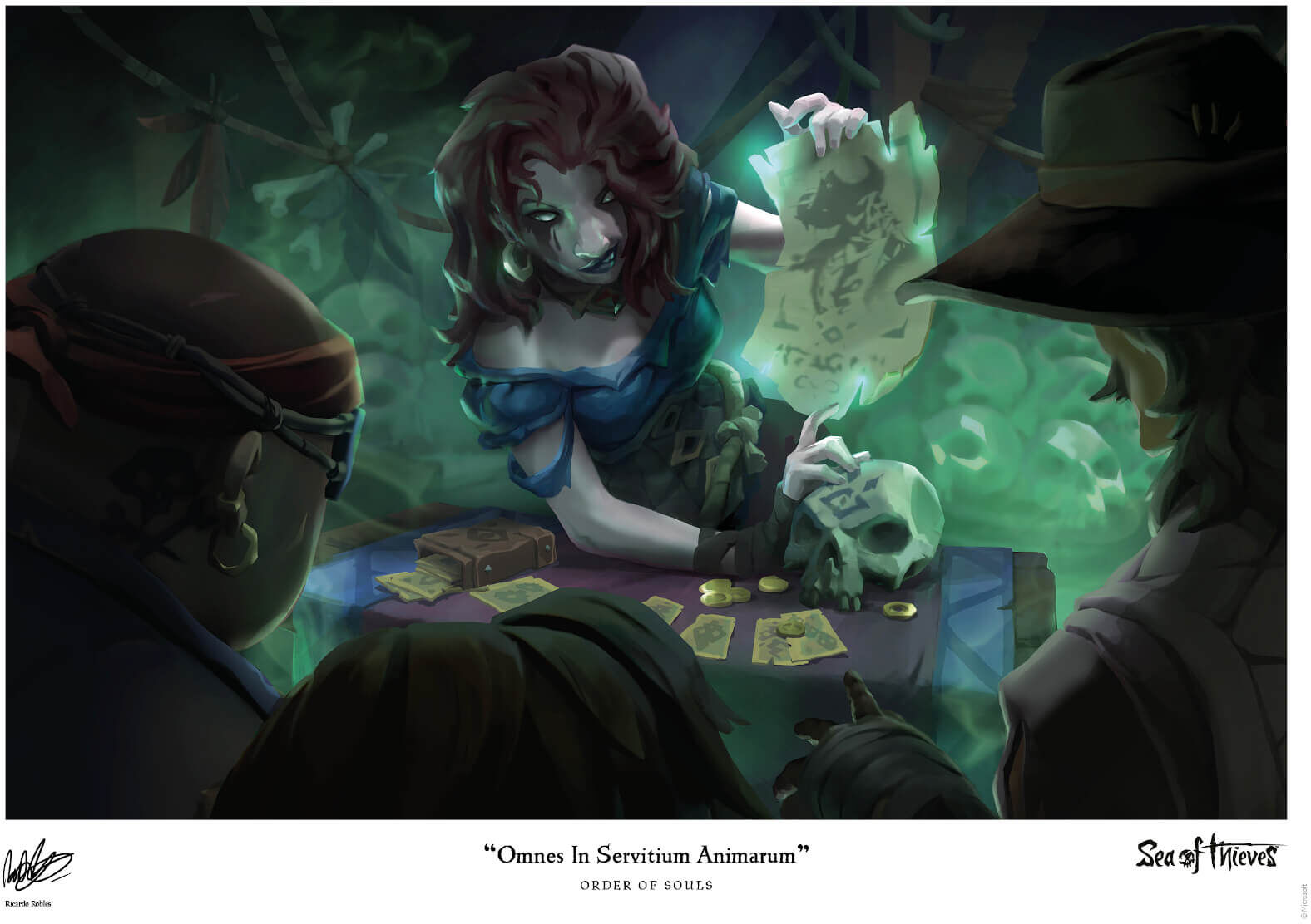 Rare Heritage Sea of Thieves Limited Edition Art Print - Order of Souls Rare Heritage Sea of Thieves Limited Edition Art Print - Order of Souls