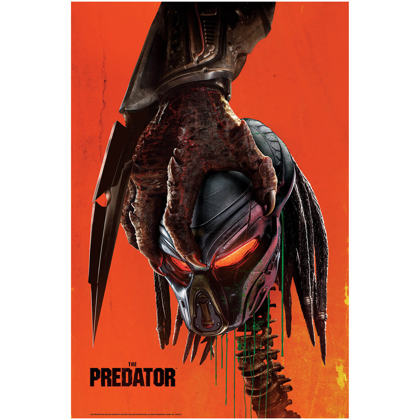 Zavvi Gallery Predator (2018) Movie Poster Art Giclee Print - Zavvi UK Exclusive