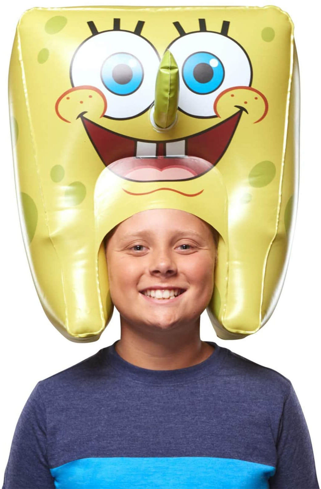 SpongeBob SquarePants SpongeBob SpongeHeads - SpongeBob Doe Eye Wearable Inflatable SpongeBob SquarePants SpongeBob SpongeHeads - SpongeBob Doe Eye Wearable Inflatable