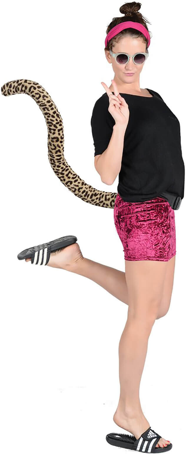 TellTails Wearable Leopard Tail for Adults