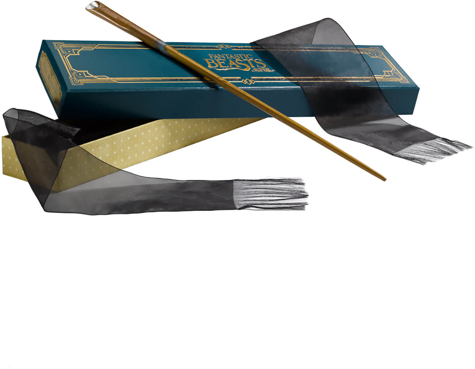 Noble Collection Fantastic Beasts and Where to Find Them Newt Scamander's Wand in Ollivander's Collector's Box Noble Collection Fantastic Beasts and Where to Find Them Newt Scamander's Wand in Ollivander's Collector's Box