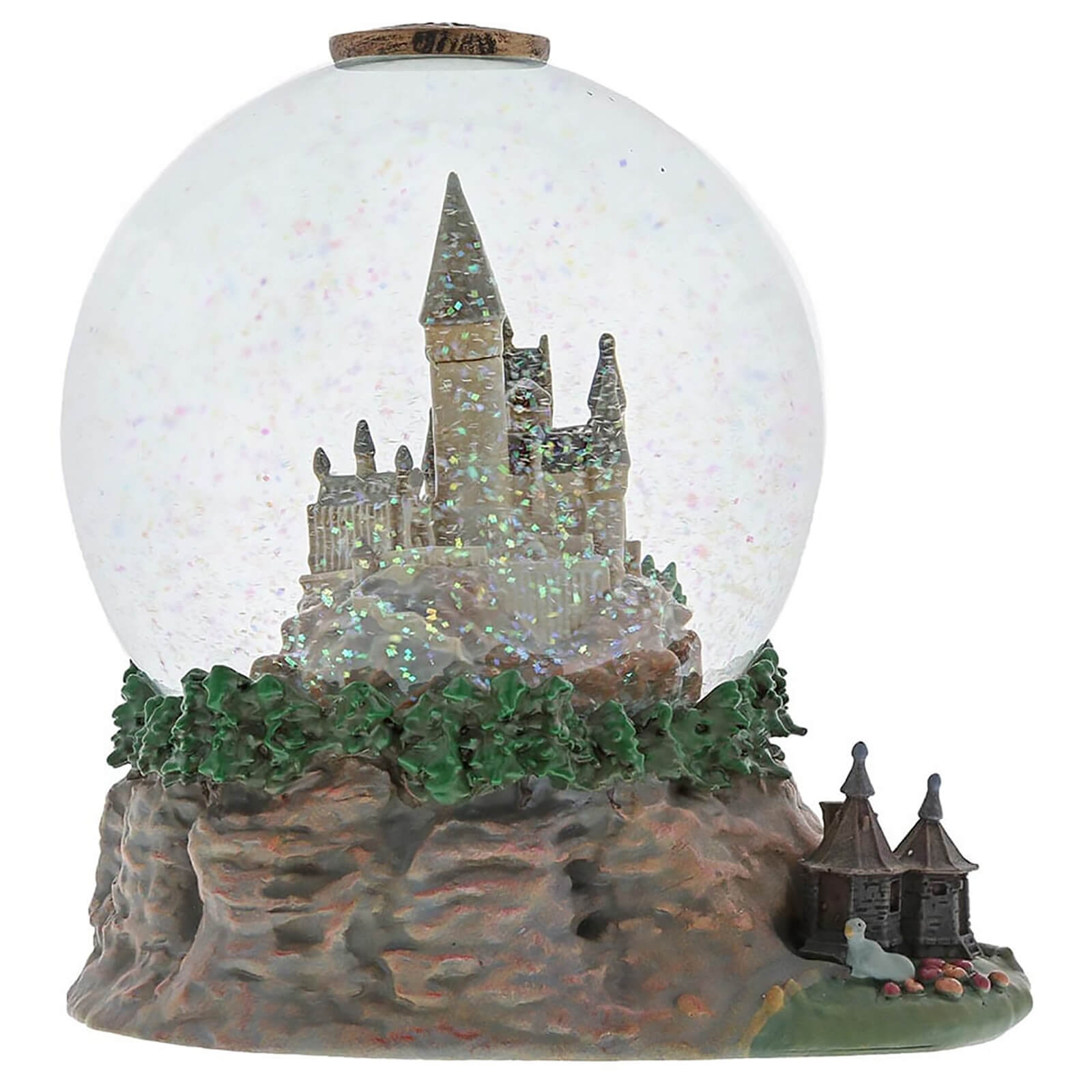 Enesco The Wizarding World of Harry Potter Hogwarts Castle Waterball w/ Hagrid's Hut 120mm