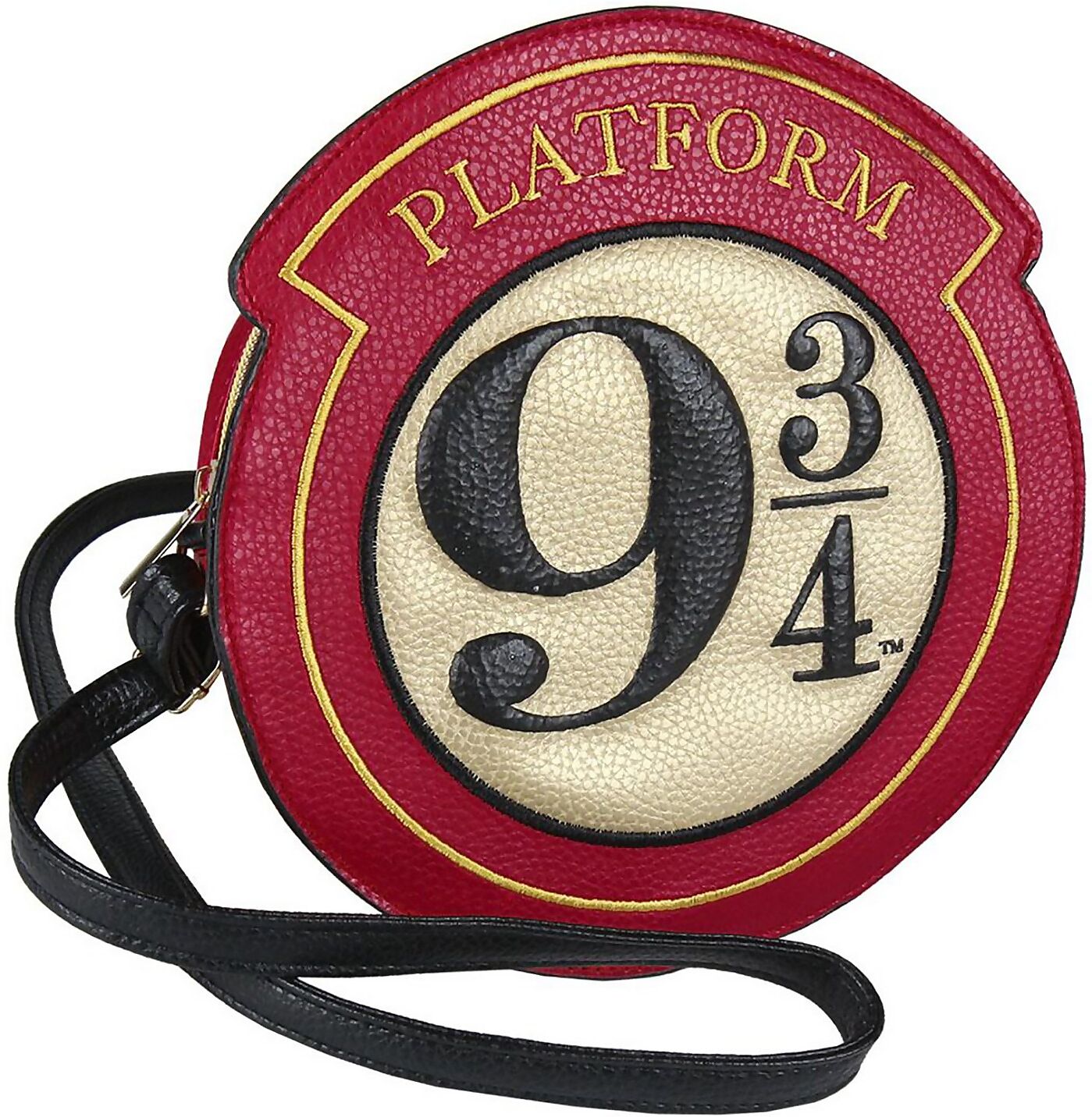 Cerda Harry Potter Platform 9 3/4 Faux Leather Shoulder Bag - Red