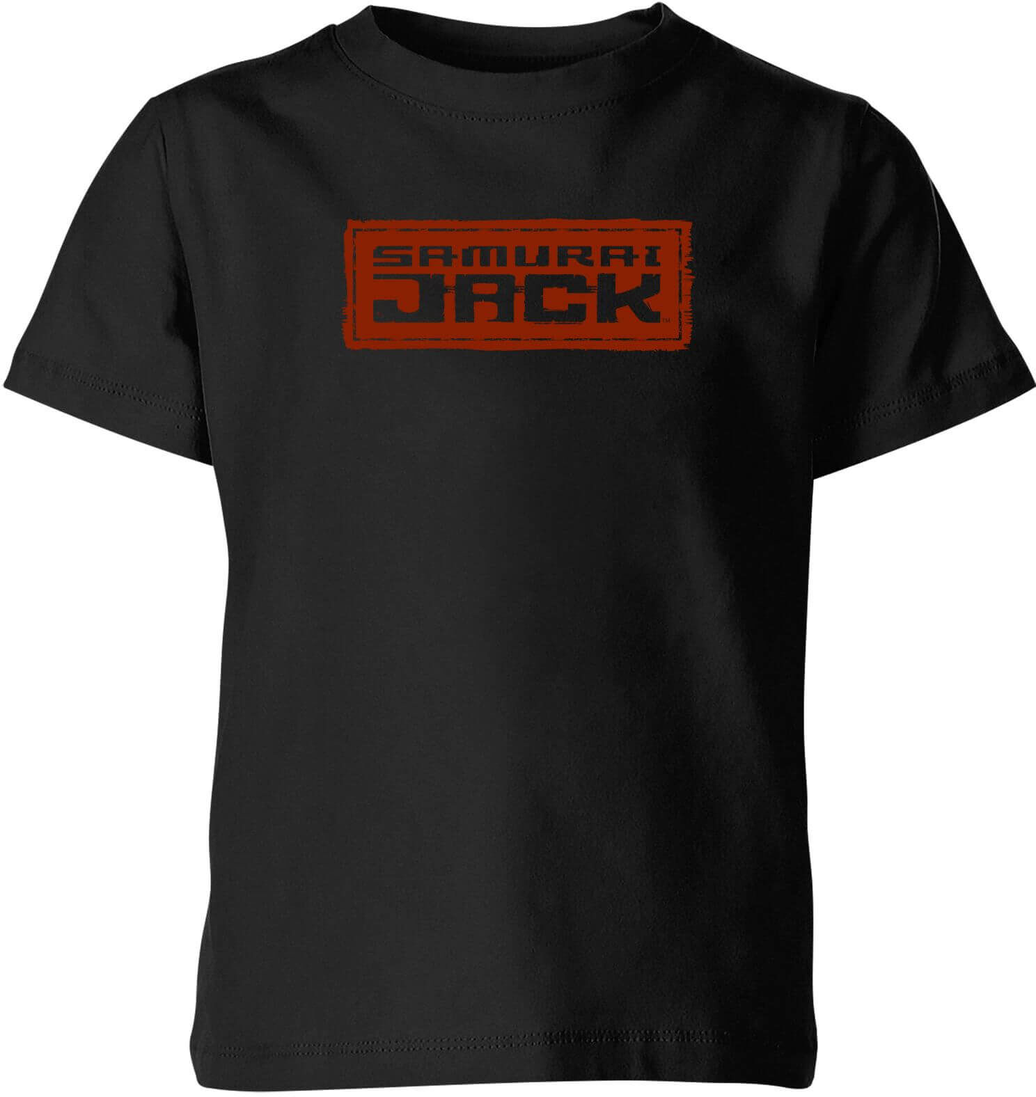 Cartoon Network Samurai Jack Classic Logo Kids' T-Shirt - Black - 9-10 Years - Black Cartoon Network Samurai Jack Classic Logo Kids' T-Shirt - Black - 9-10 Years - Black
