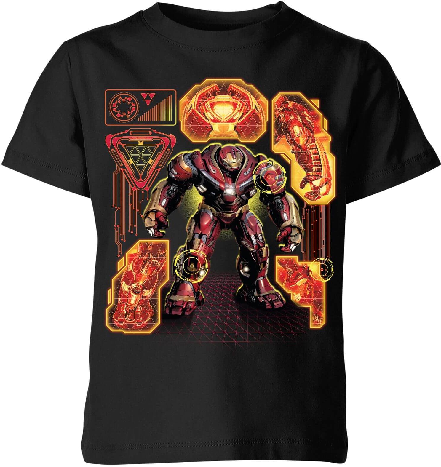 Marvel Avengers Infinity War Hulkbuster Kids' T-Shirt - Black - 7-8 Years - Black Marvel Avengers Infinity War Hulkbuster Kids' T-Shirt - Black - 7-8 Years - Black