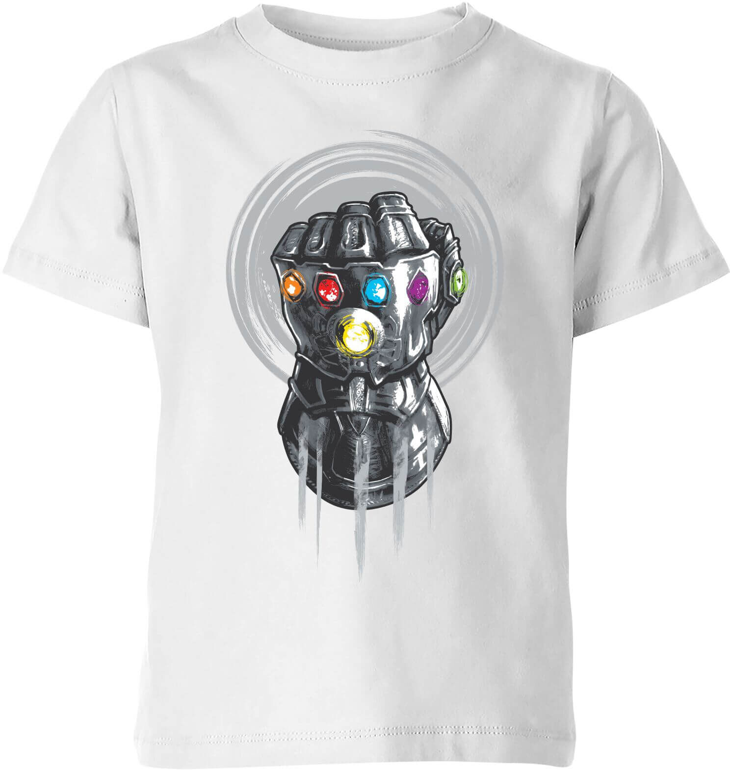 Marvel Avengers Infinity War Thanos Infinite Power Fist Kids' T-Shirt - White - 3-4 Years - White Marvel Avengers Infinity War Thanos Infinite Power Fist Kids' T-Shirt - White - 3-4 Years - White