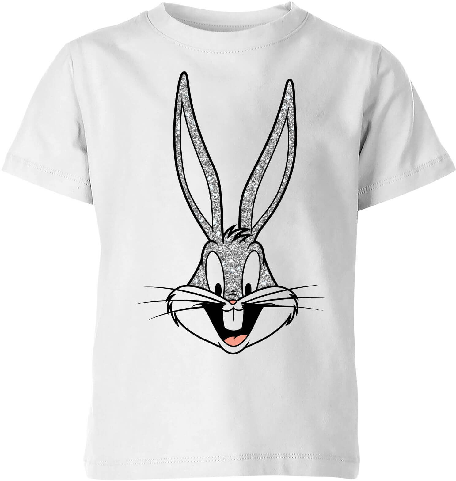 Looney Tunes Bugs Bunny Kids' T-Shirt - White - 11-12 Years - White Looney Tunes Bugs Bunny Kids' T-Shirt - White - 11-12 Years - White