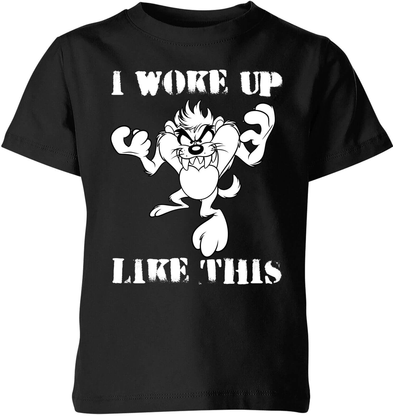Looney Tunes I Woke Up Like This Kids' T-Shirt - Black - 9-10 Years - Black Looney Tunes I Woke Up Like This Kids' T-Shirt - Black - 9-10 Years - Black