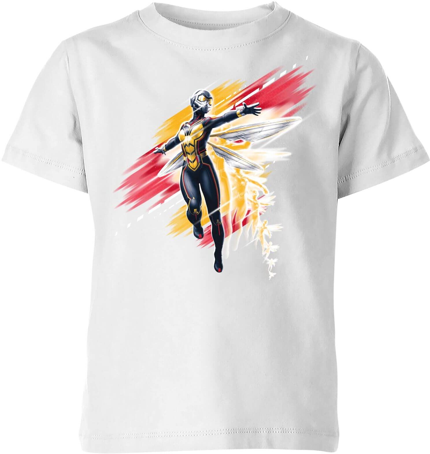 Marvel Ant-Man And The Wasp Brushed Kids' T-Shirt - White - 3-4 Years - White Marvel Ant-Man And The Wasp Brushed Kids' T-Shirt - White - 3-4 Years - White