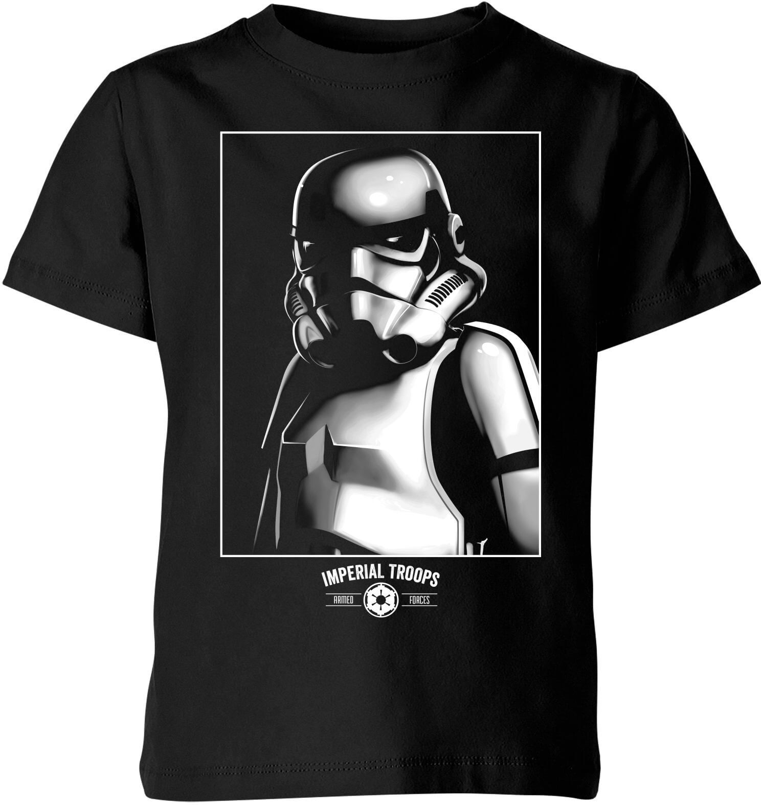Star Wars Imperial Troops Kids' T-Shirt - Black - 11-12 Years - Black Star Wars Imperial Troops Kids' T-Shirt - Black - 11-12 Years - Black