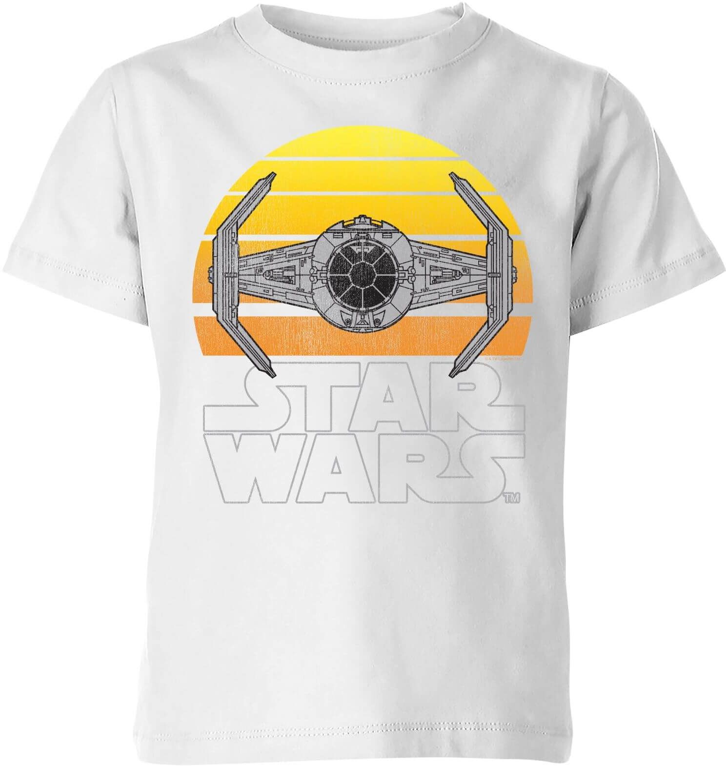 Star Wars Sunset Tie Kids' T-Shirt - White - 3-4 Years - White