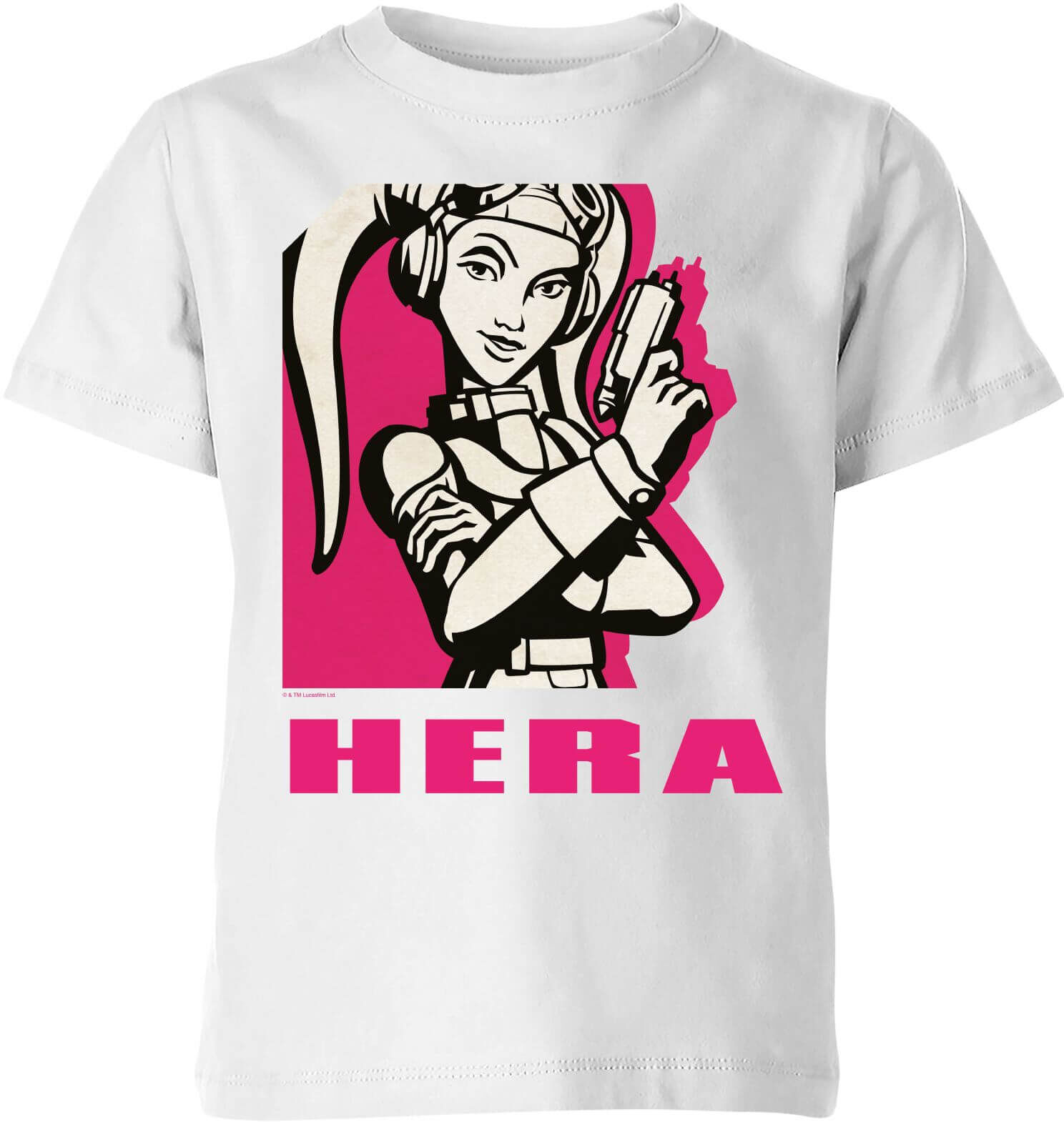 Star Wars Rebels Hera Kids' T-Shirt - White - 5-6 Years - White Star Wars Rebels Hera Kids' T-Shirt - White - 5-6 Years - White