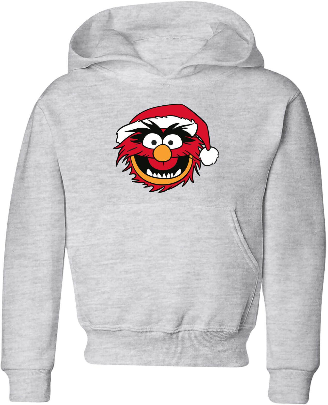 Disney The Muppets Animal Kids' Christmas Hoodie - Grey - 5-6 Years - Grey Disney The Muppets Animal Kids' Christmas Hoodie - Grey - 5-6 Years - Grey