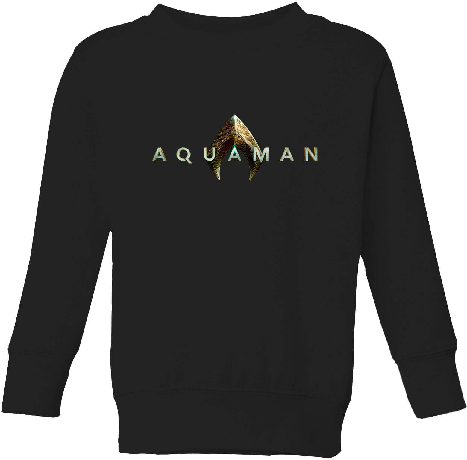 DC Comics Aquaman Title Kids' Sweatshirt - Black - 5-6 Years - Black DC Comics Aquaman Title Kids' Sweatshirt - Black - 5-6 Years - Black