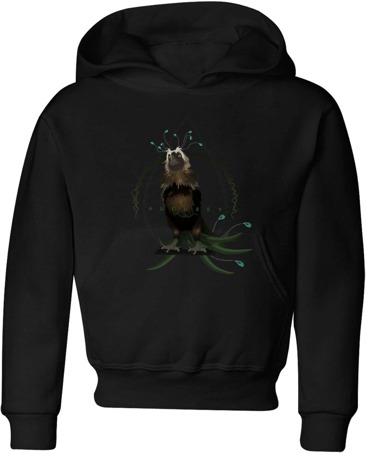 Fantastic Beasts Augurey Kids' Hoodie - Black - 9-10 Years - Black Fantastic Beasts Augurey Kids' Hoodie - Black - 9-10 Years - Black