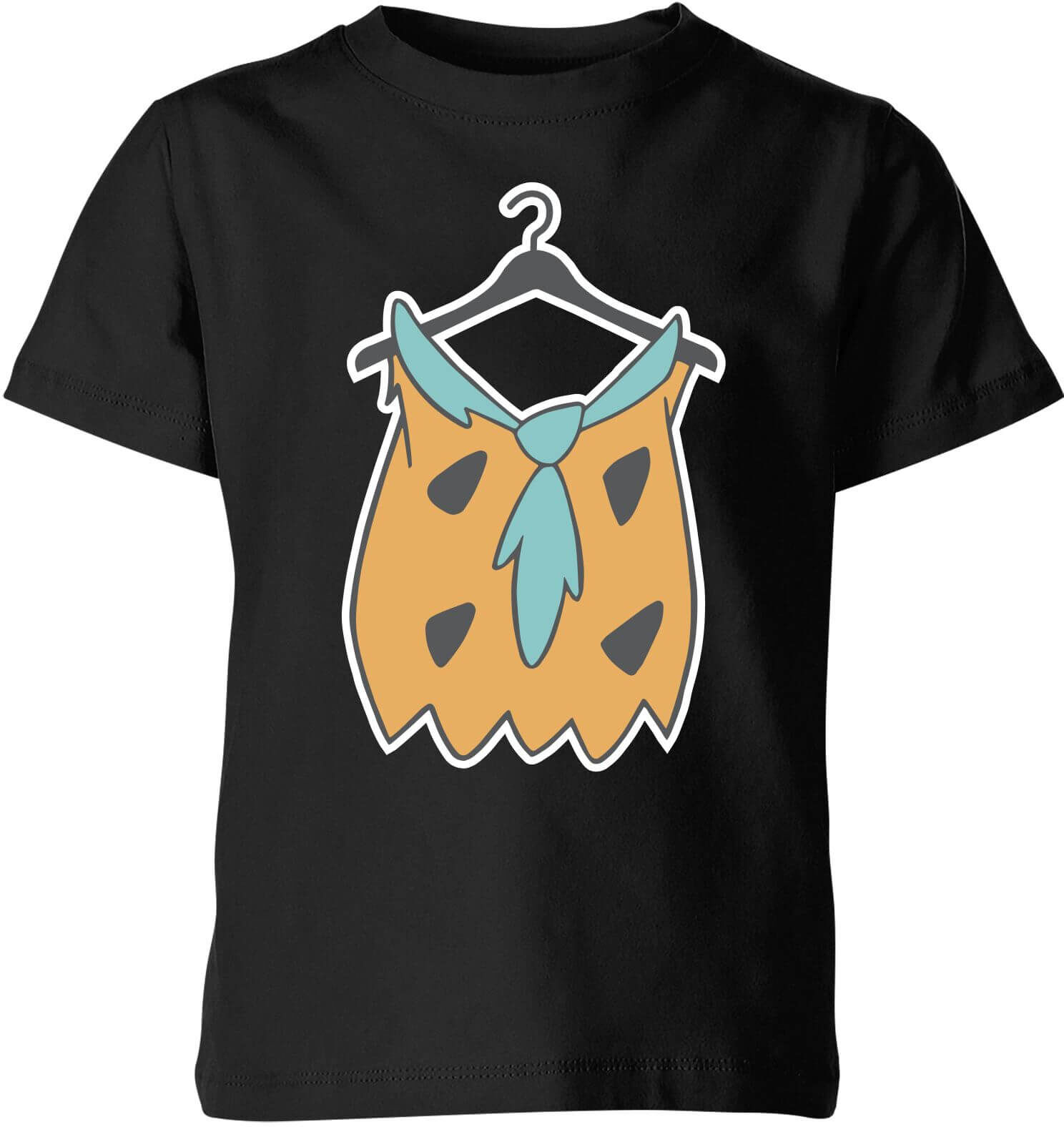 Hanna Barbera The Flintstones Fred Shirt Kids' T-Shirt - Black - 9-10 Years - Black Hanna Barbera The Flintstones Fred Shirt Kids' T-Shirt - Black - 9-10 Years - Black