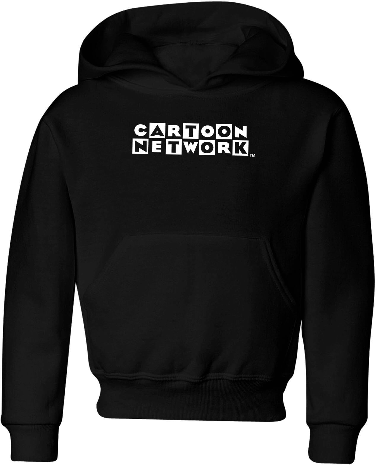Cartoon Network Logo Kids' Hoodie - Black - 9-10 Years - Black Cartoon Network Logo Kids' Hoodie - Black - 9-10 Years - Black