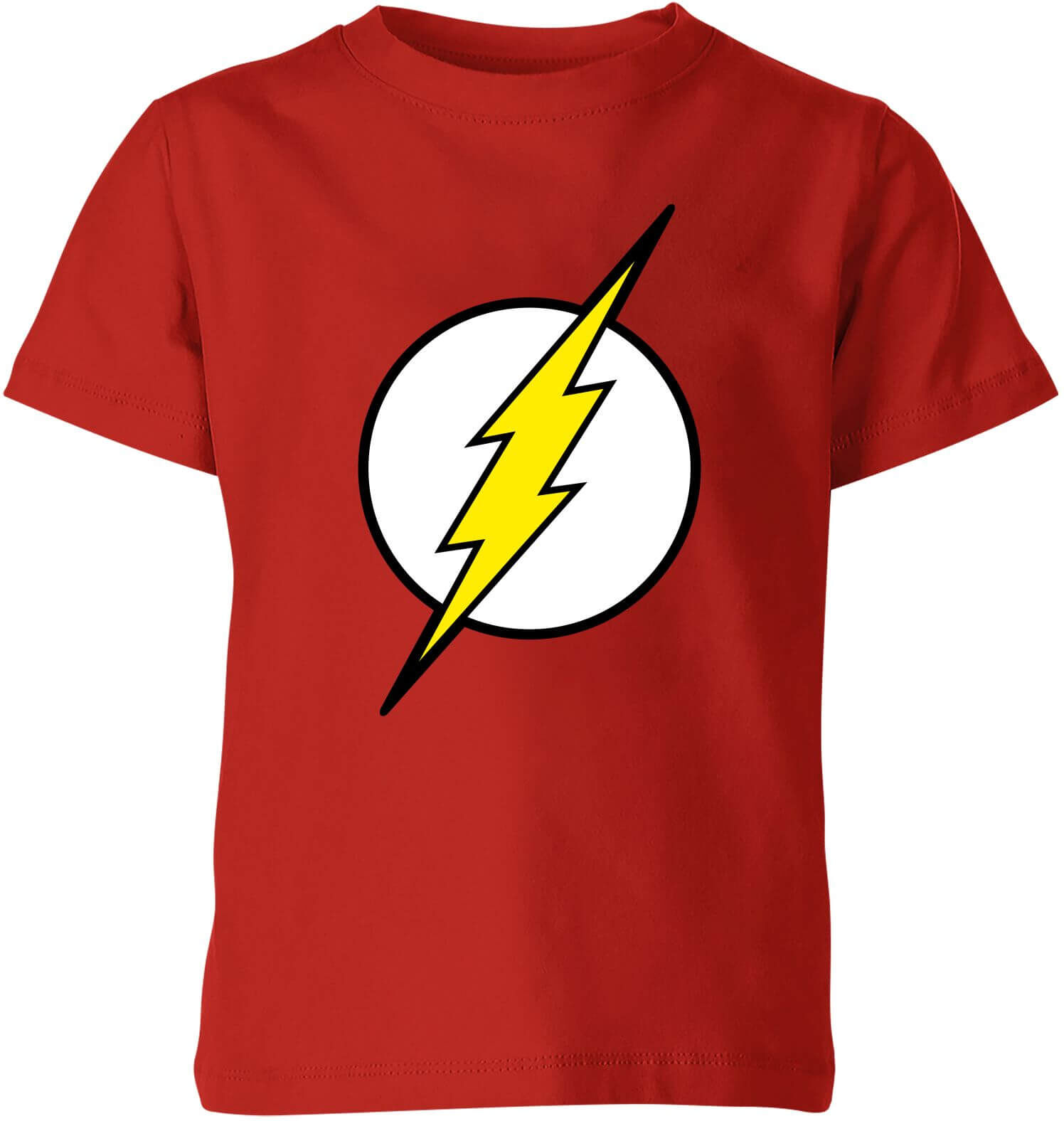 DC Comics Justice League Flash Logo Kids' T-Shirt - Red - 3-4 Years - Red DC Comics Justice League Flash Logo Kids' T-Shirt - Red - 3-4 Years - Red