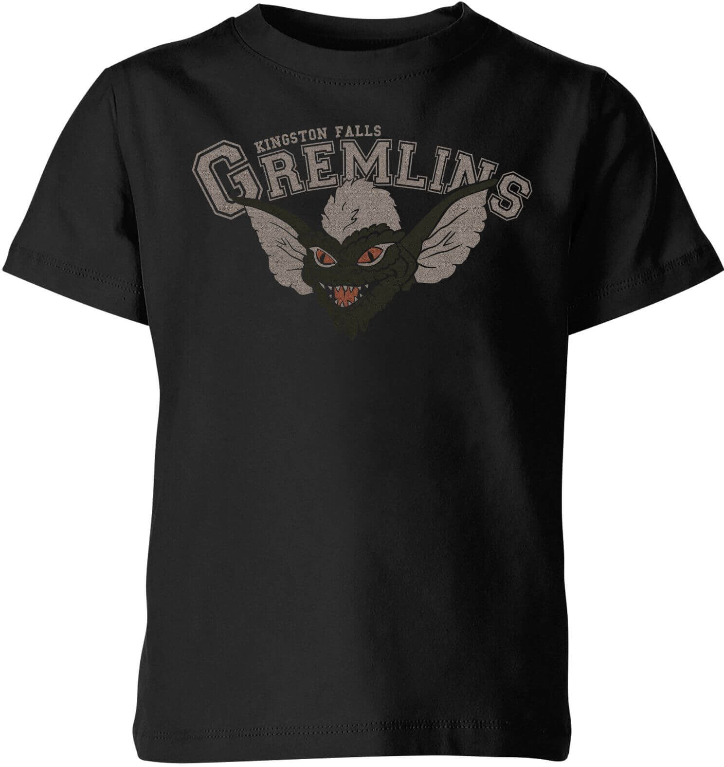 Gremlins Kingston Falls Sport Kids' T-Shirt - Black - 11-12 Years - Black Gremlins Kingston Falls Sport Kids' T-Shirt - Black - 11-12 Years - Black