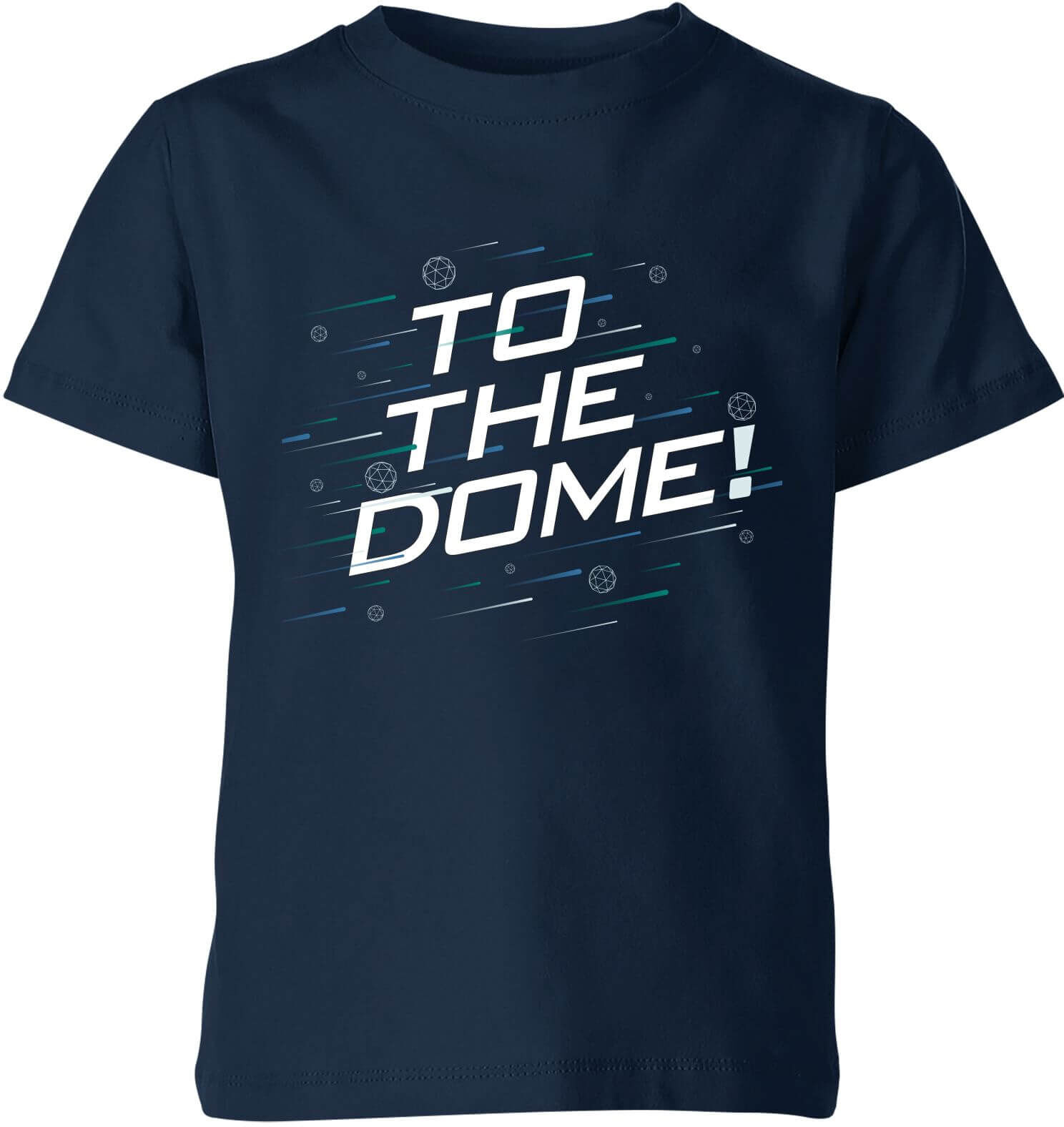 Maze Crystal Maze To The Dome! Kids' T-Shirt - Navy - 9-10 Years - Navy