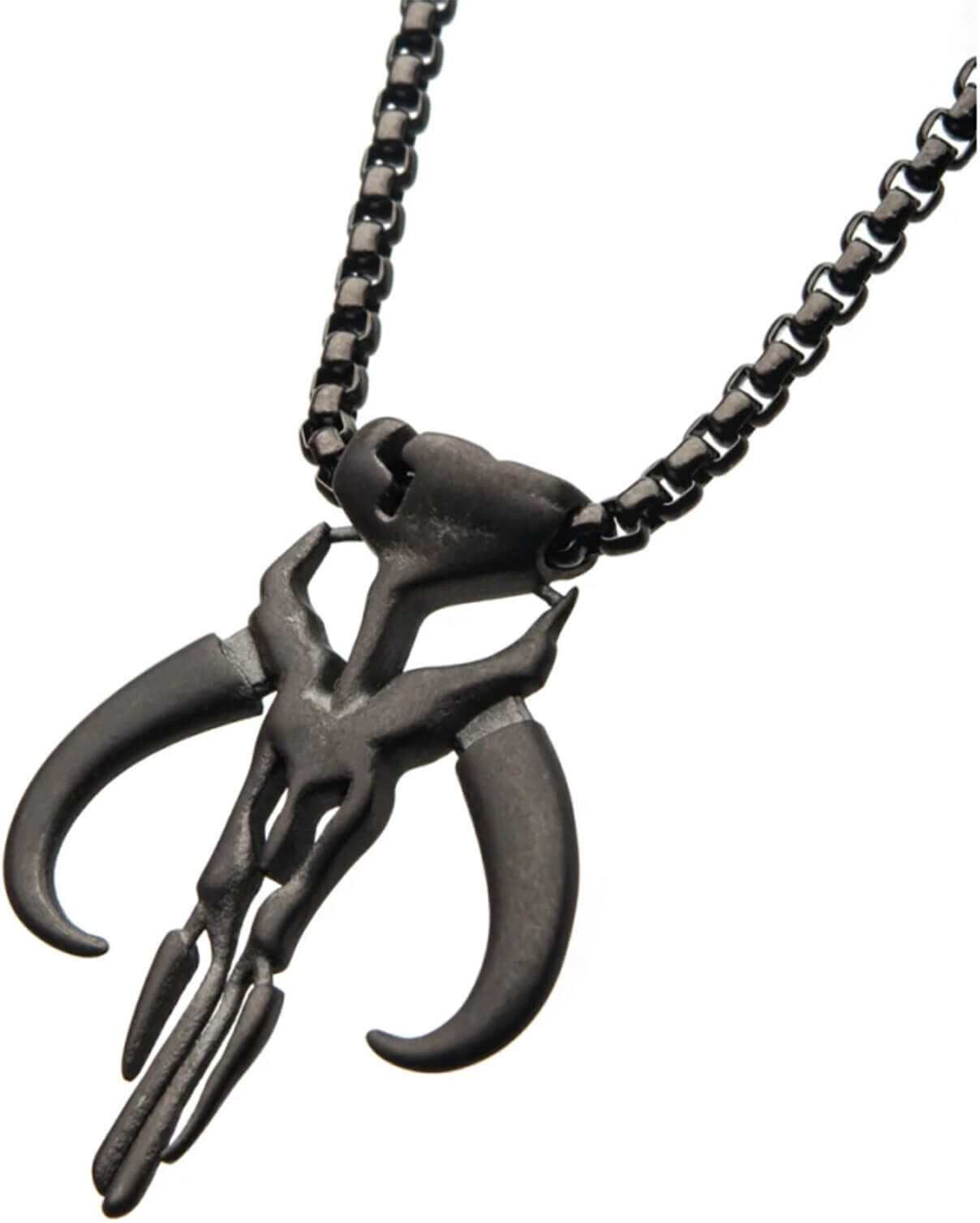 SalesOne Star Wars: The Mandalorian Stainless Steel Pendant Necklace SalesOne Star Wars: The Mandalorian Stainless Steel Pendant Necklace